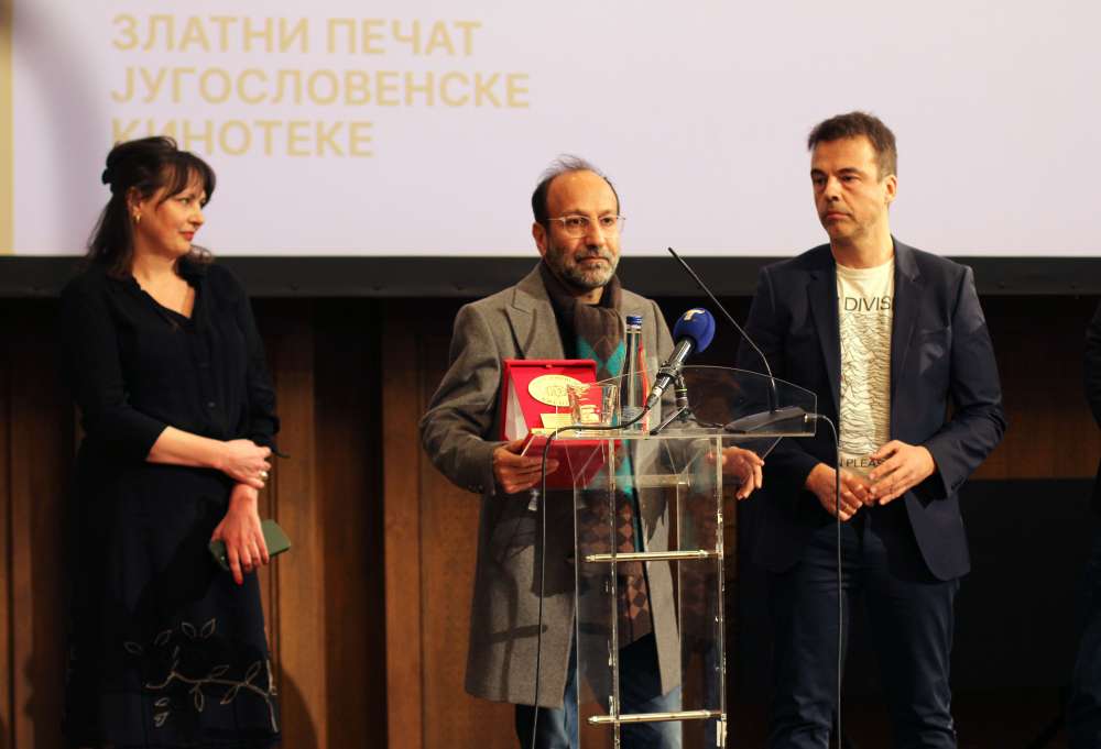 1.3. Asghar Farhadi dobija Zlatni pečat Kinoteke